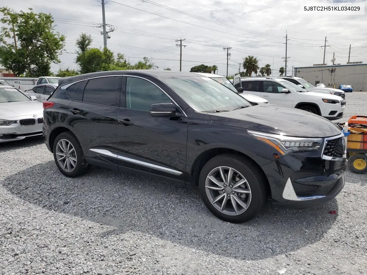 2019 Acura Rdx Technology VIN: 5J8TC2H51KL034029 Lot: 62925375