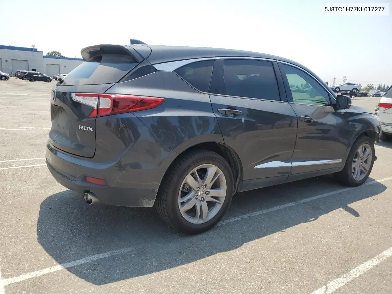 2019 Acura Rdx Advance VIN: 5J8TC1H77KL017277 Lot: 64615285
