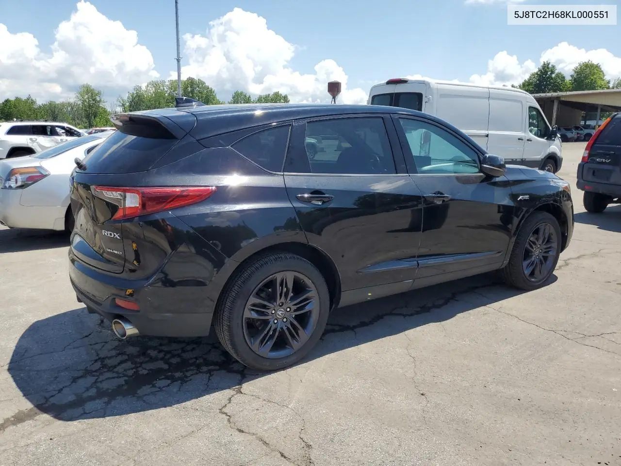 2019 Acura Rdx A-Spec VIN: 5J8TC2H68KL000551 Lot: 64993785