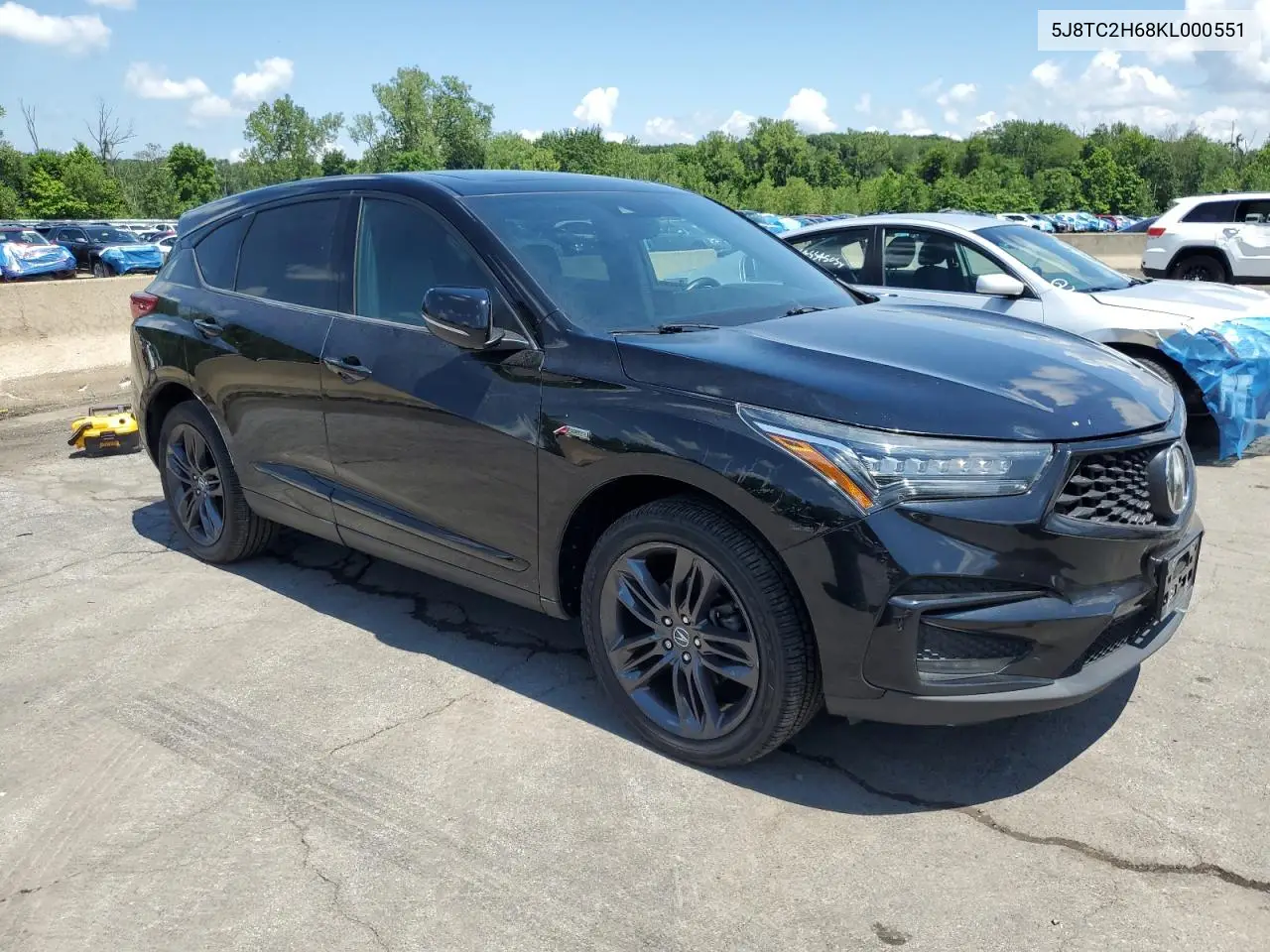 2019 Acura Rdx A-Spec VIN: 5J8TC2H68KL000551 Lot: 64993785