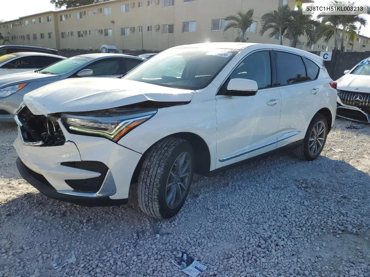 2019 Acura Rdx Technology VIN: 5J8TC1H51KL003213 Lot: 84094624