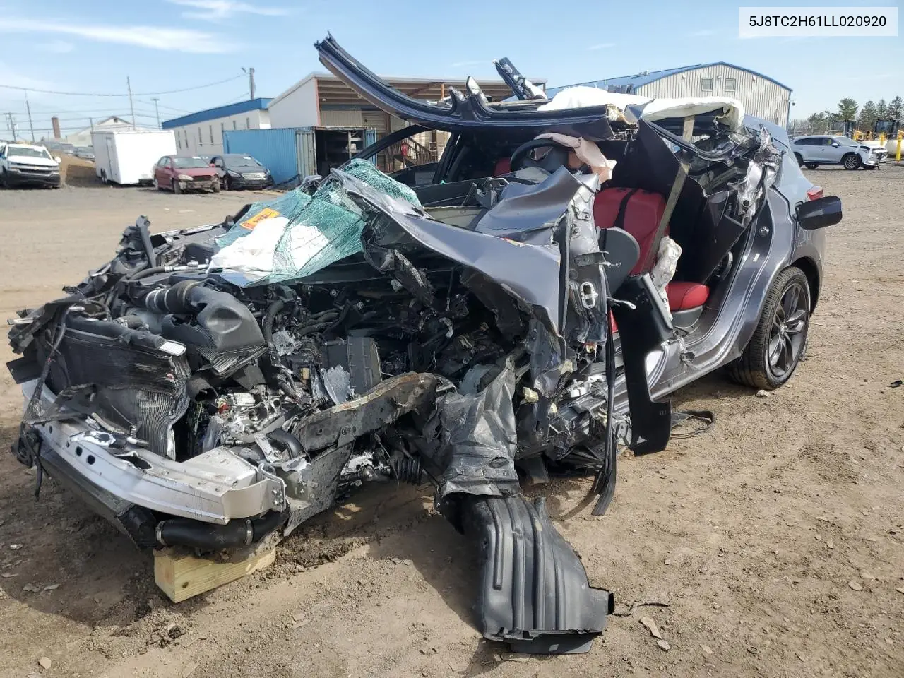 2020 Acura Rdx A-Spec VIN: 5J8TC2H61LL020920 Lot: 49805245