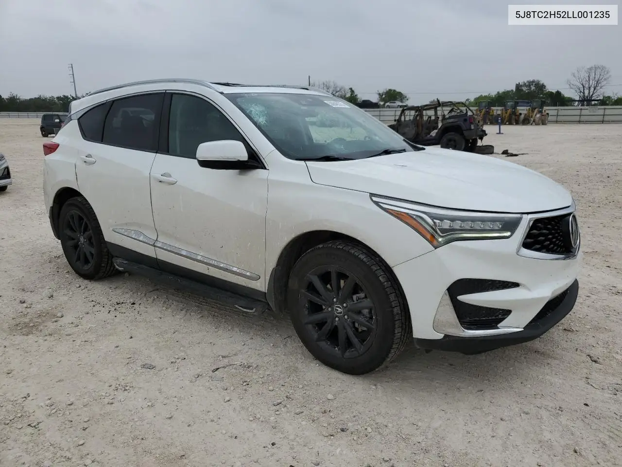2020 Acura Rdx Technology VIN: 5J8TC2H52LL001235 Lot: 50846375