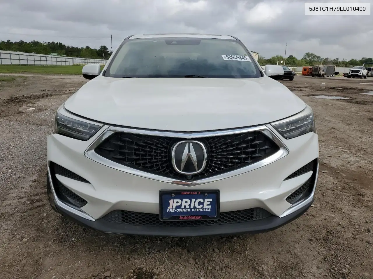 2020 Acura Rdx Advance VIN: 5J8TC1H79LL010400 Lot: 50959845