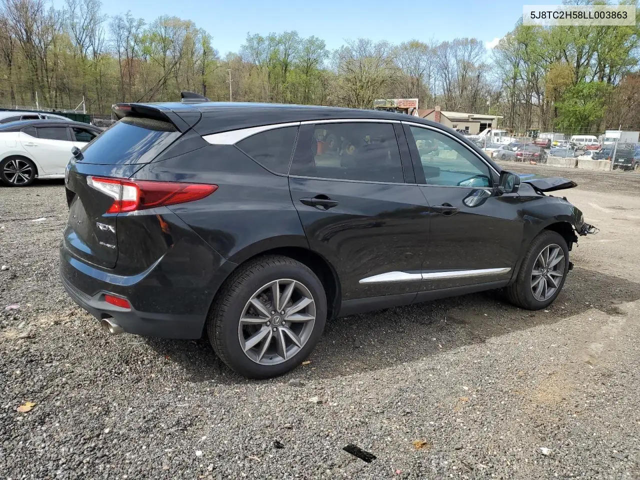 2020 Acura Rdx Technology VIN: 5J8TC2H58LL003863 Lot: 52949325