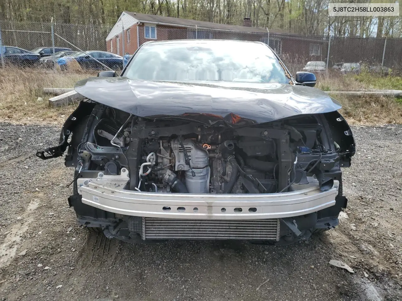 2020 Acura Rdx Technology VIN: 5J8TC2H58LL003863 Lot: 52949325