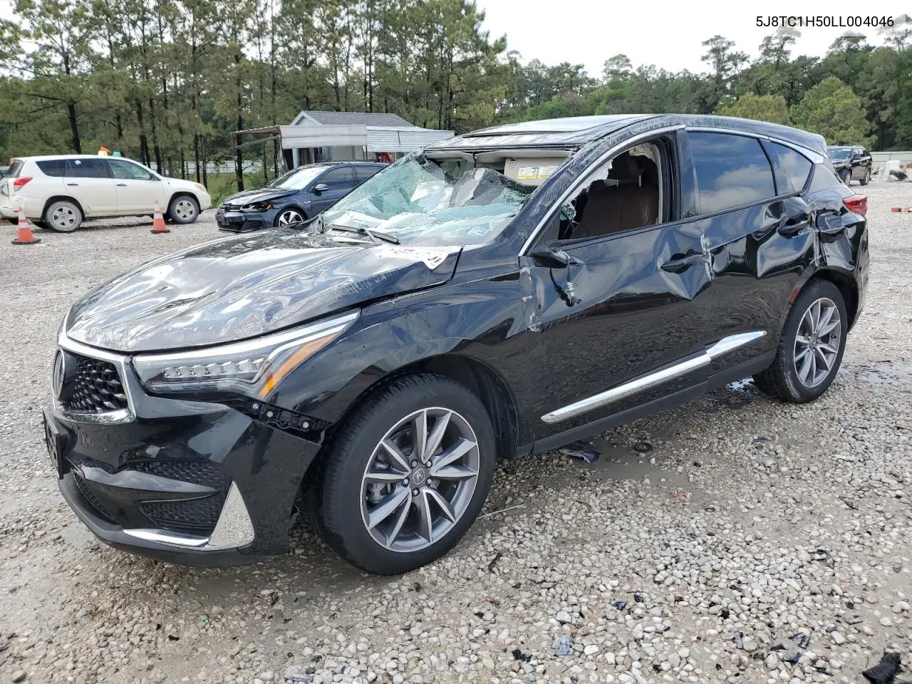 2020 Acura Rdx Technology VIN: 5J8TC1H50LL004046 Lot: 54356915