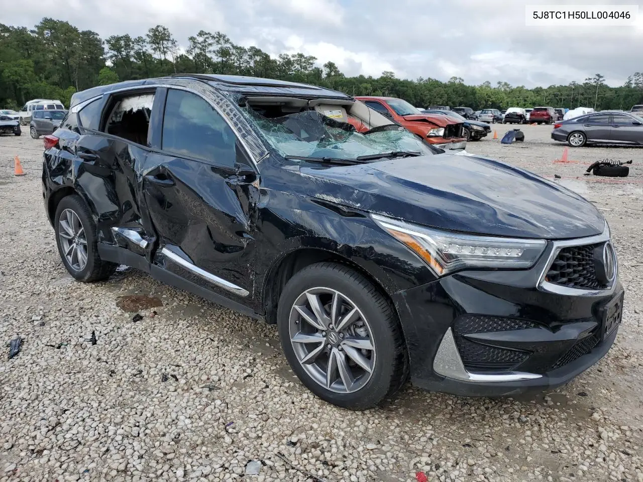 2020 Acura Rdx Technology VIN: 5J8TC1H50LL004046 Lot: 54356915