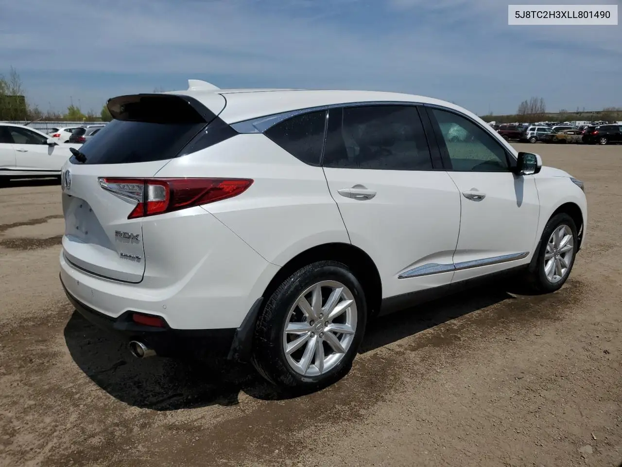 2020 Acura Rdx VIN: 5J8TC2H3XLL801490 Lot: 54682915