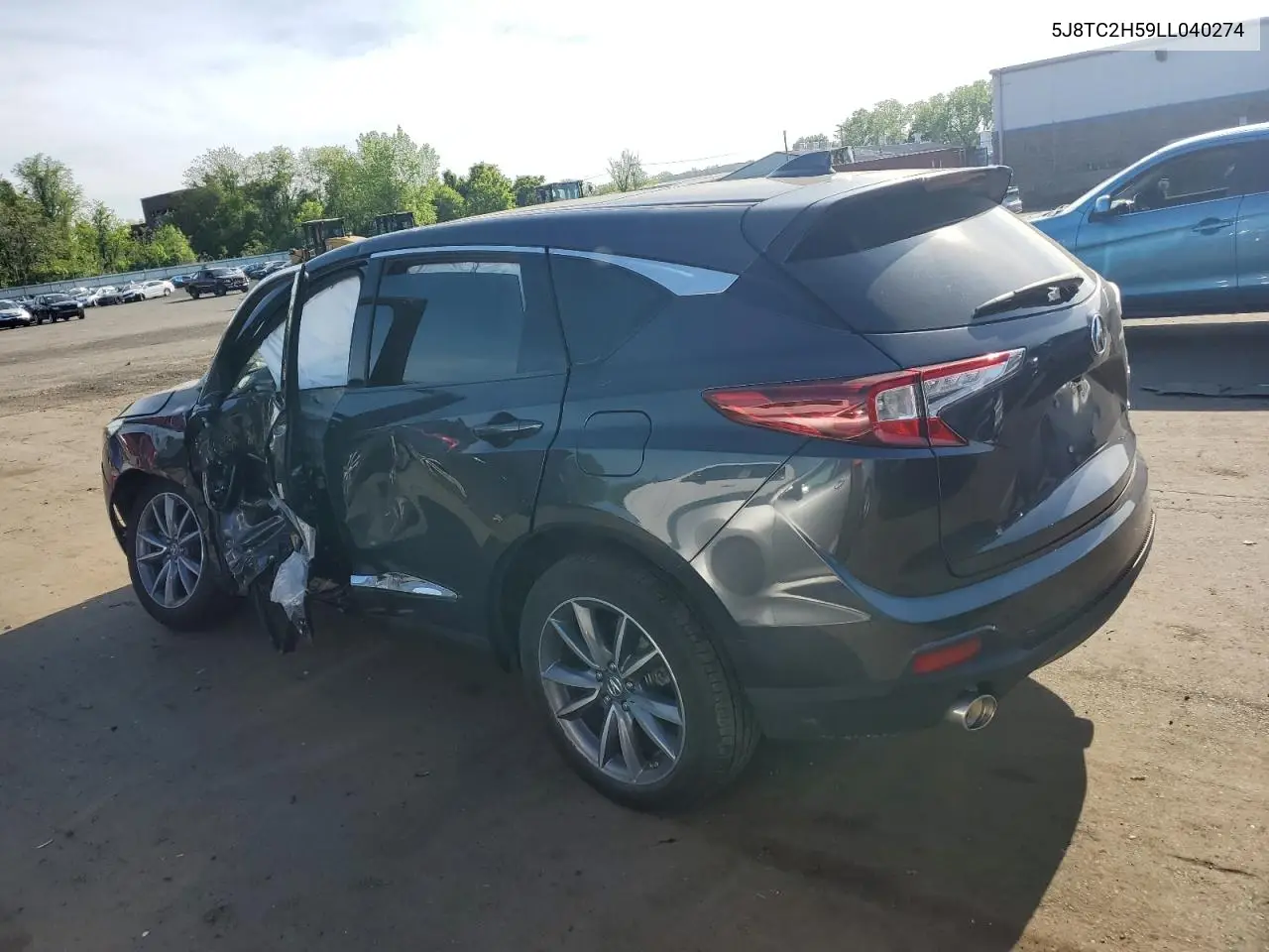 2020 Acura Rdx Technology VIN: 5J8TC2H59LL040274 Lot: 55811555