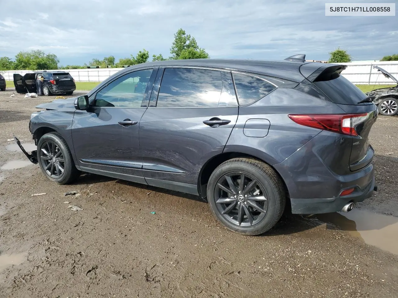 2020 Acura Rdx Advance VIN: 5J8TC1H71LL008558 Lot: 56217635