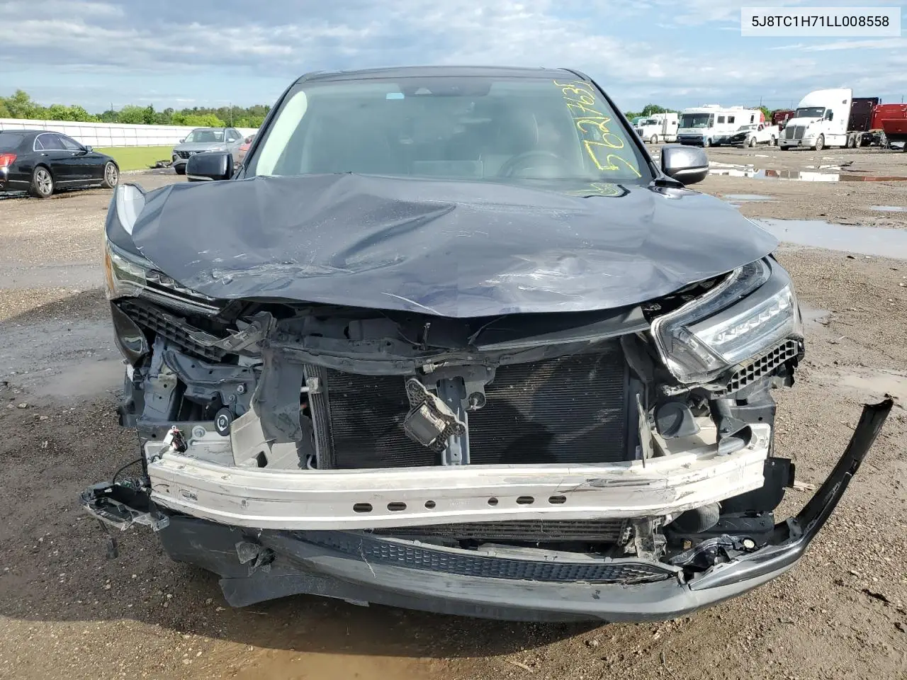 2020 Acura Rdx Advance VIN: 5J8TC1H71LL008558 Lot: 56217635