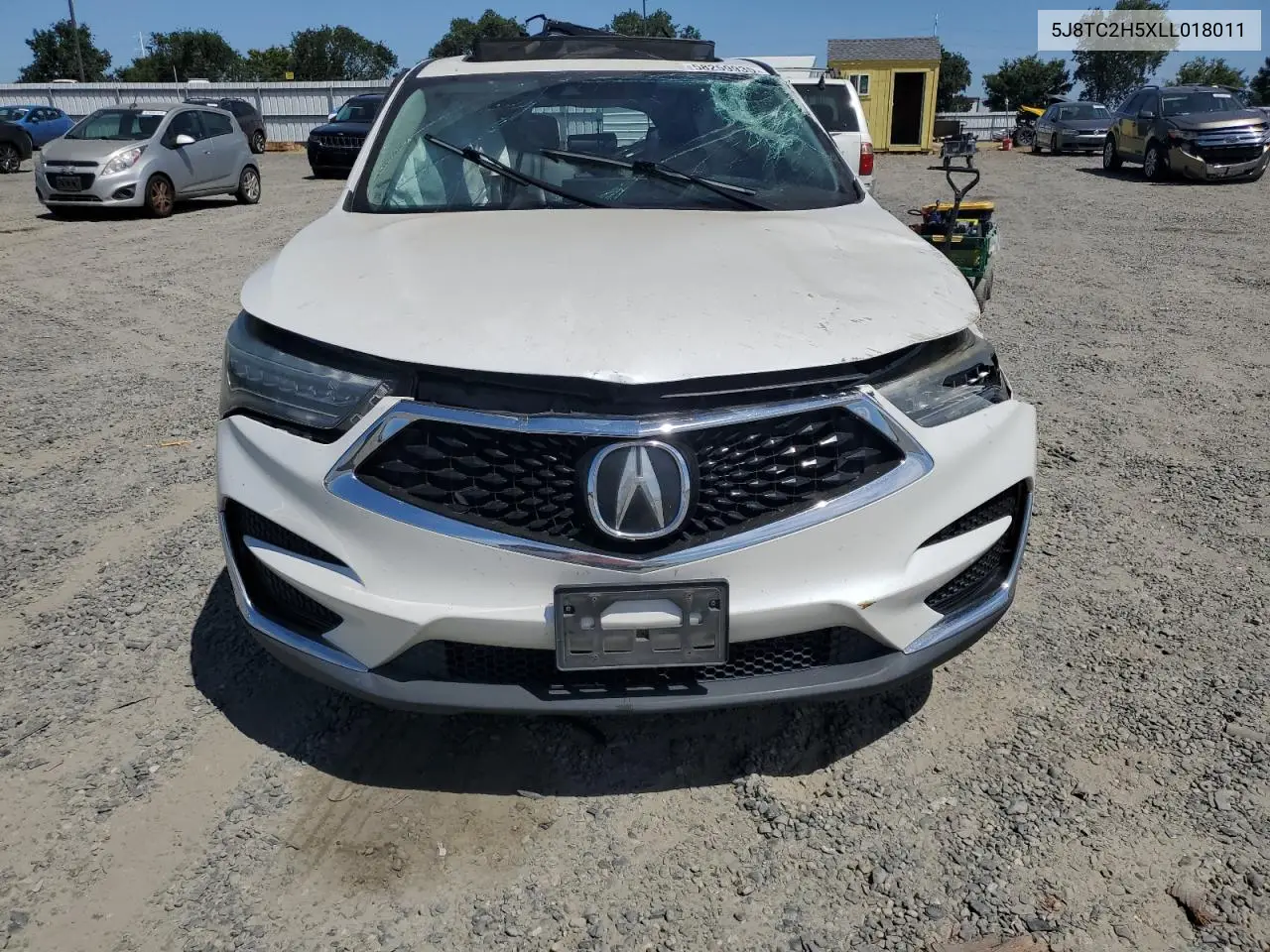 2020 Acura Rdx Technology VIN: 5J8TC2H5XLL018011 Lot: 58259935