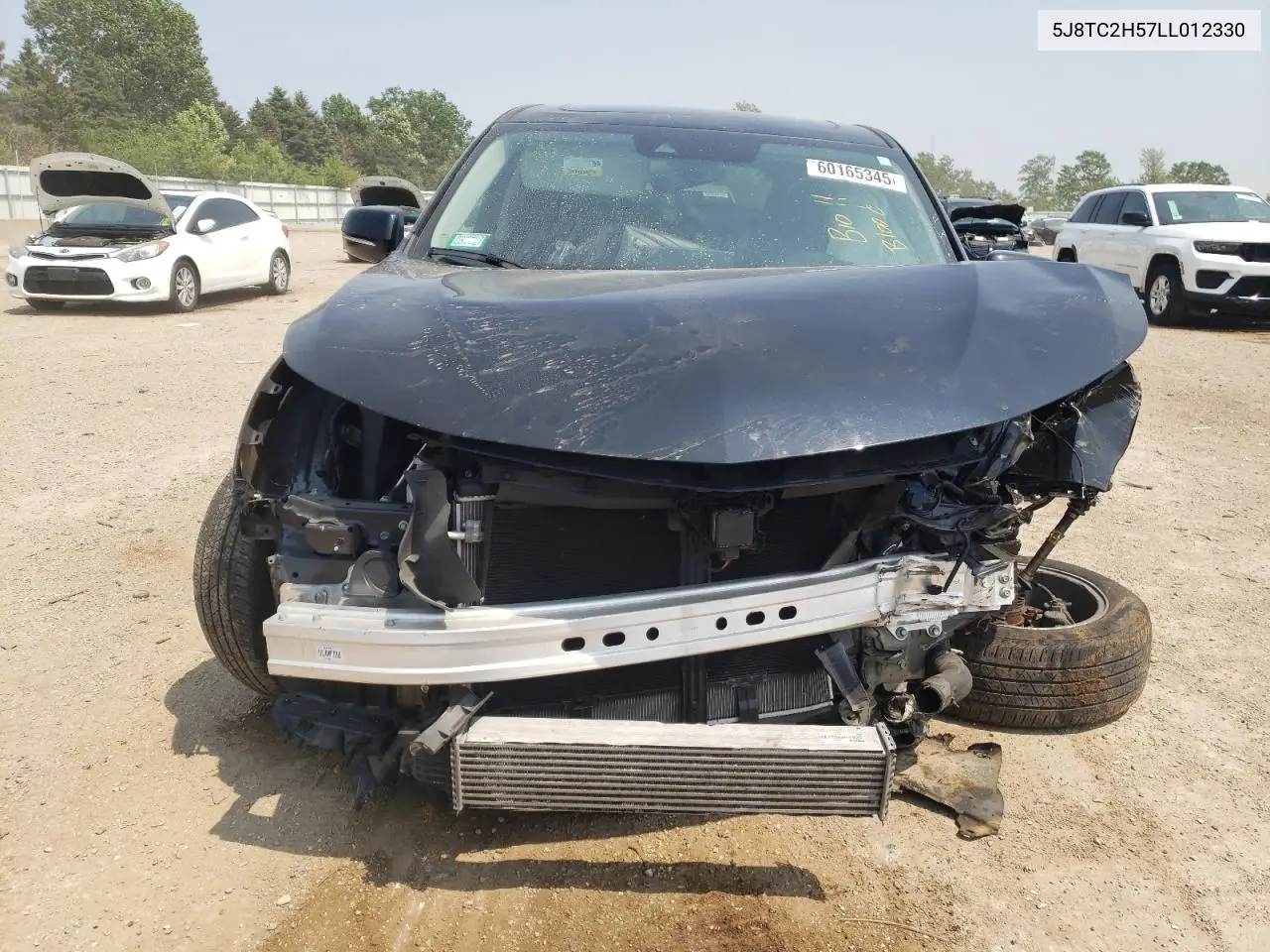 2020 Acura Rdx Technology VIN: 5J8TC2H57LL012330 Lot: 60165345