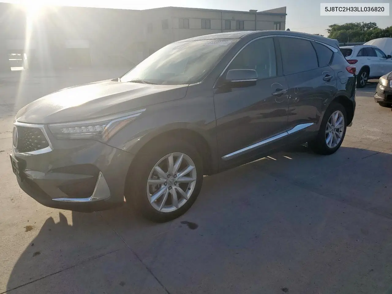 2020 Acura Rdx VIN: 5J8TC2H33LL036820 Lot: 61588775