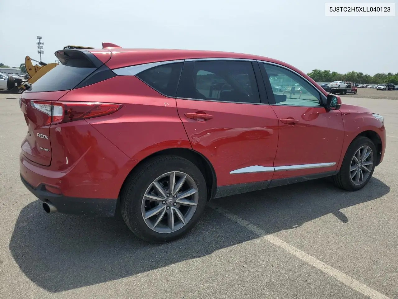 2020 Acura Rdx Technology VIN: 5J8TC2H5XLL040123 Lot: 61658235