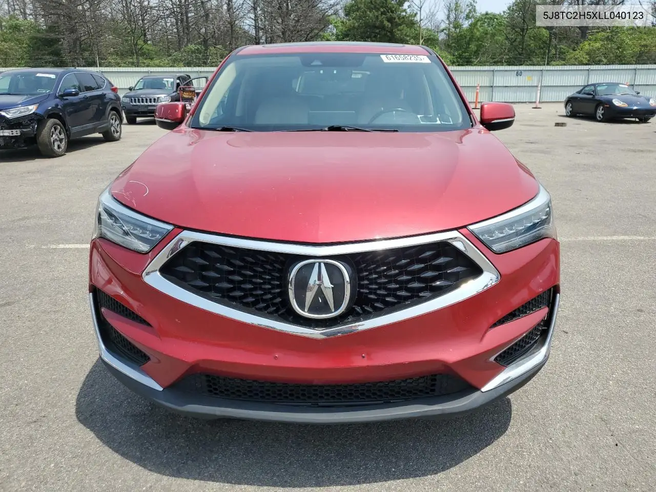 2020 Acura Rdx Technology VIN: 5J8TC2H5XLL040123 Lot: 61658235