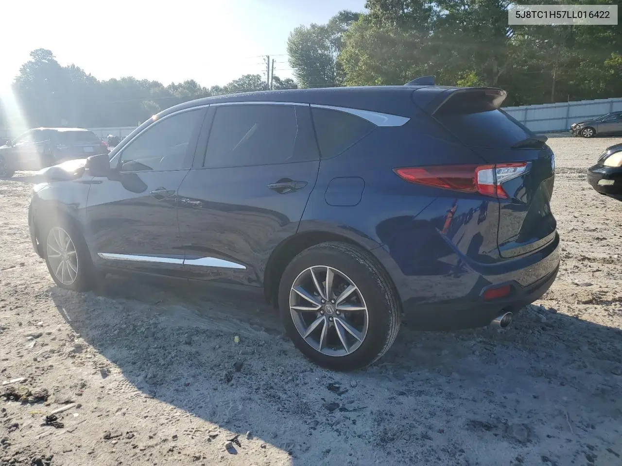2020 Acura Rdx Technology VIN: 5J8TC1H57LL016422 Lot: 61812625
