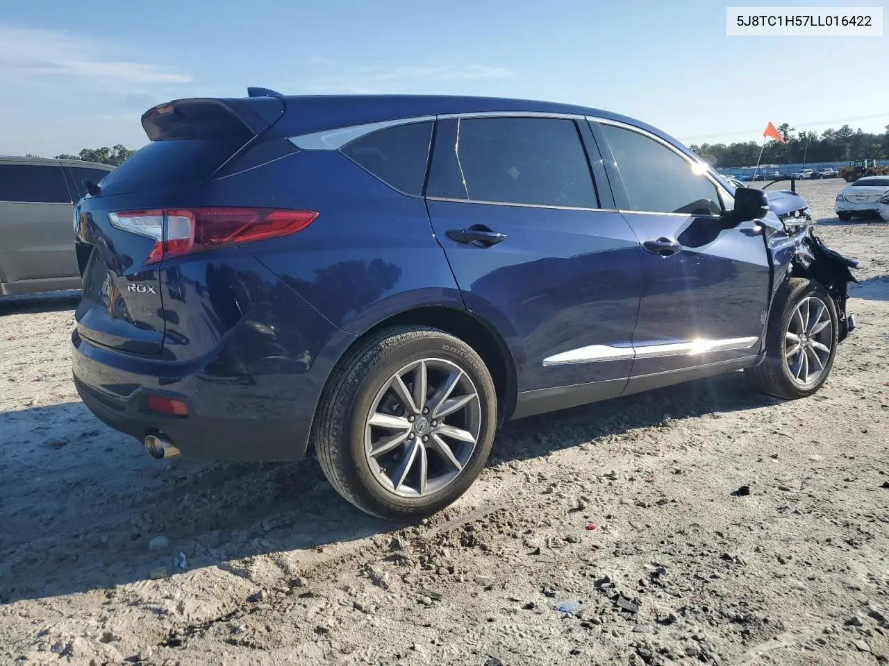 2020 Acura Rdx Technology VIN: 5J8TC1H57LL016422 Lot: 61812625