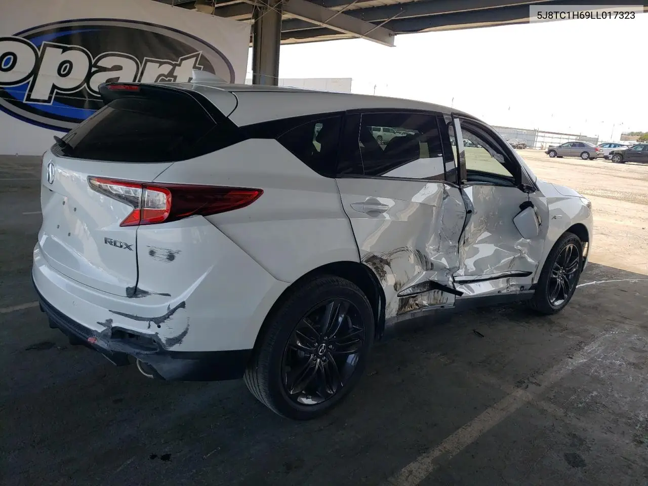 2020 Acura Rdx A-Spec VIN: 5J8TC1H69LL017323 Lot: 62030955