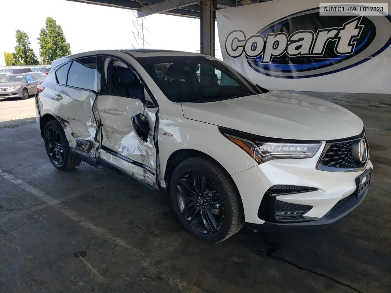 2020 Acura Rdx A-Spec VIN: 5J8TC1H69LL017323 Lot: 62030955