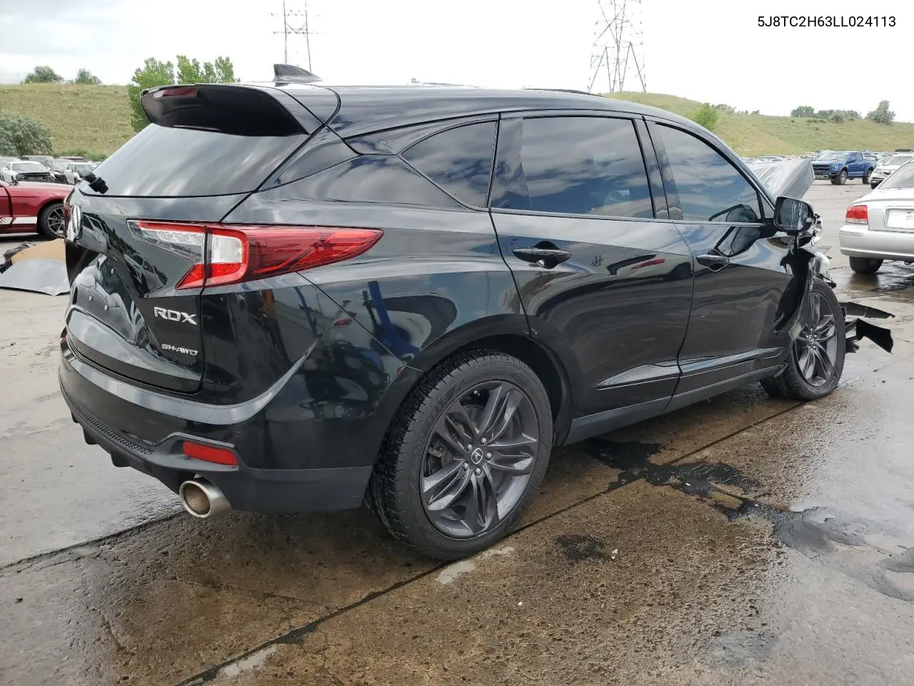 2020 Acura Rdx A-Spec VIN: 5J8TC2H63LL024113 Lot: 62213415