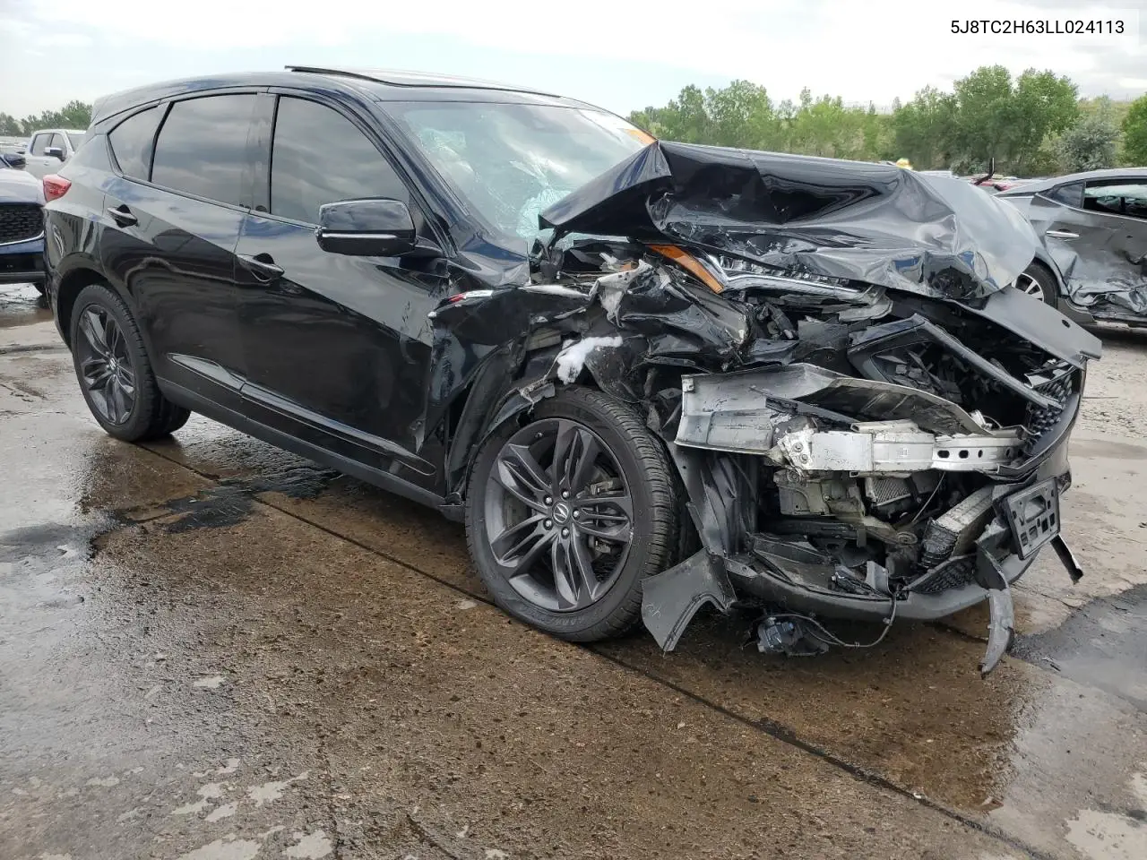 2020 Acura Rdx A-Spec VIN: 5J8TC2H63LL024113 Lot: 62213415