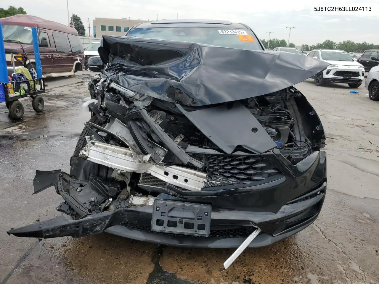 2020 Acura Rdx A-Spec VIN: 5J8TC2H63LL024113 Lot: 62213415