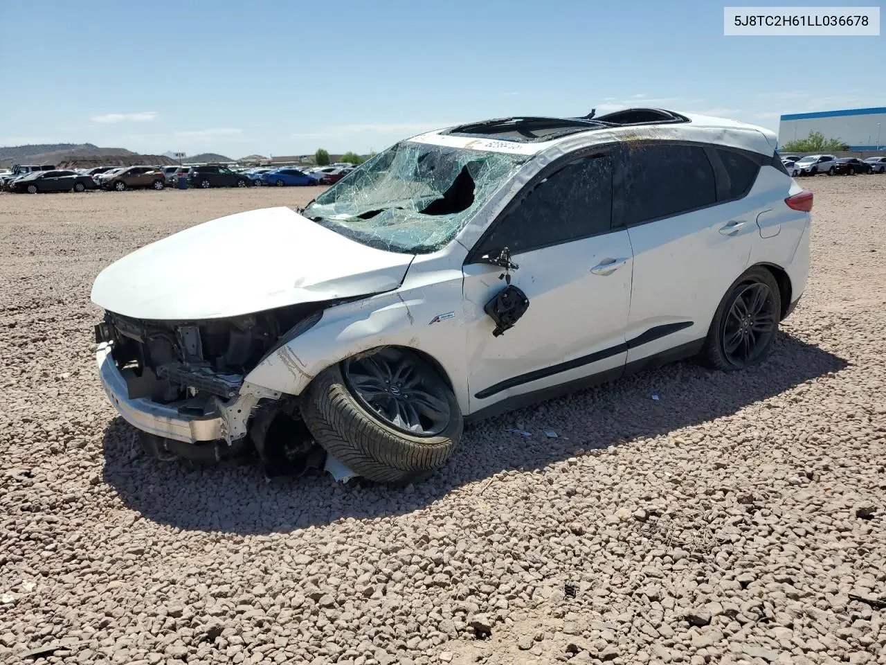 2020 Acura Rdx A-Spec VIN: 5J8TC2H61LL036678 Lot: 62368295