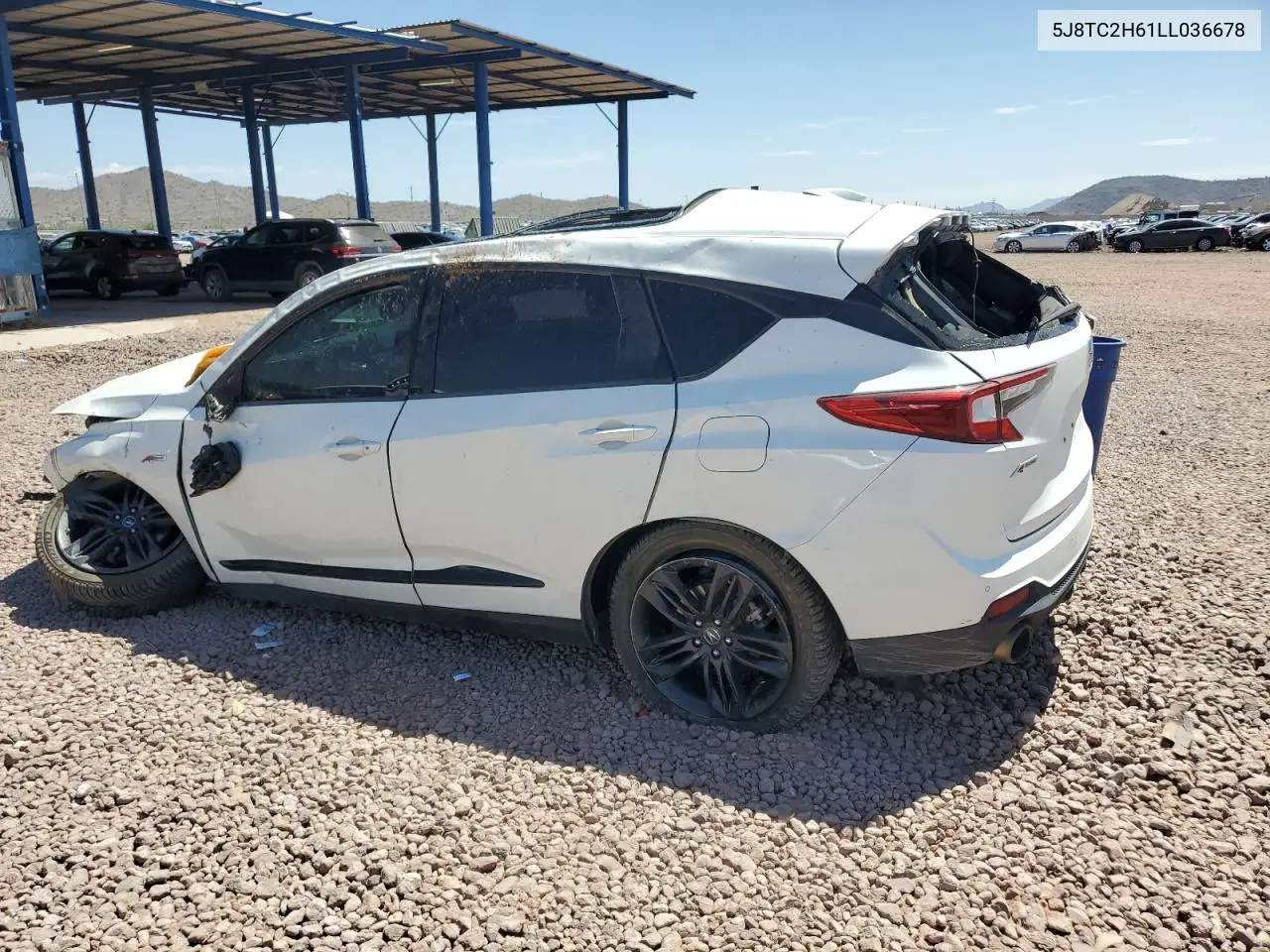 2020 Acura Rdx A-Spec VIN: 5J8TC2H61LL036678 Lot: 62368295