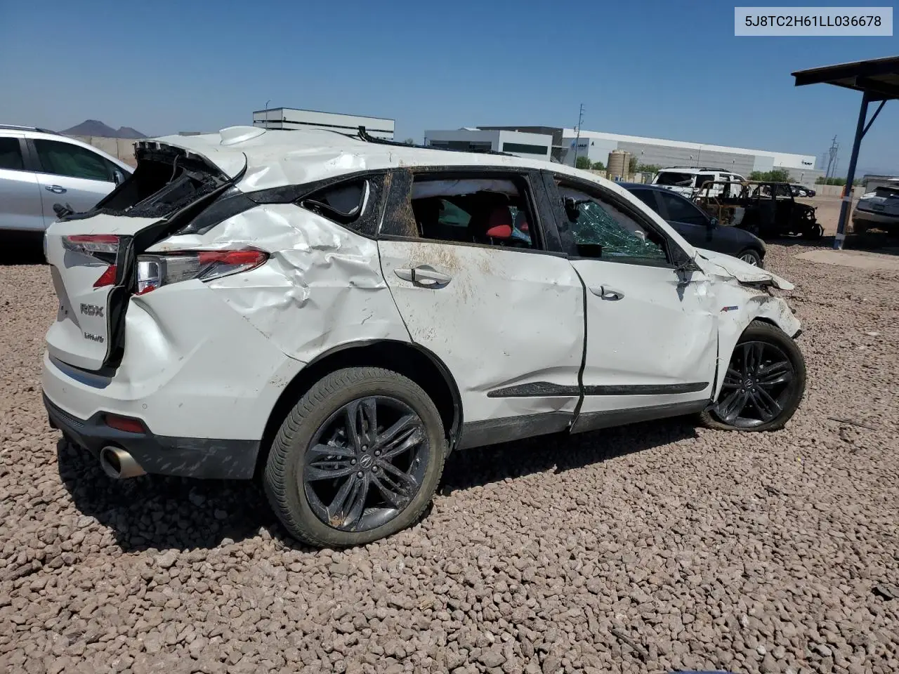 2020 Acura Rdx A-Spec VIN: 5J8TC2H61LL036678 Lot: 62368295