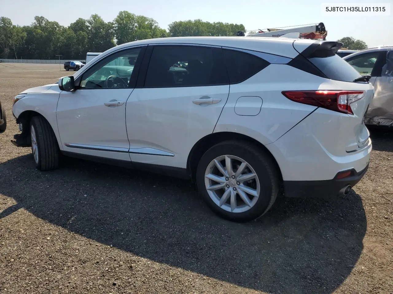 2020 Acura Rdx VIN: 5J8TC1H35LL011315 Lot: 62421305