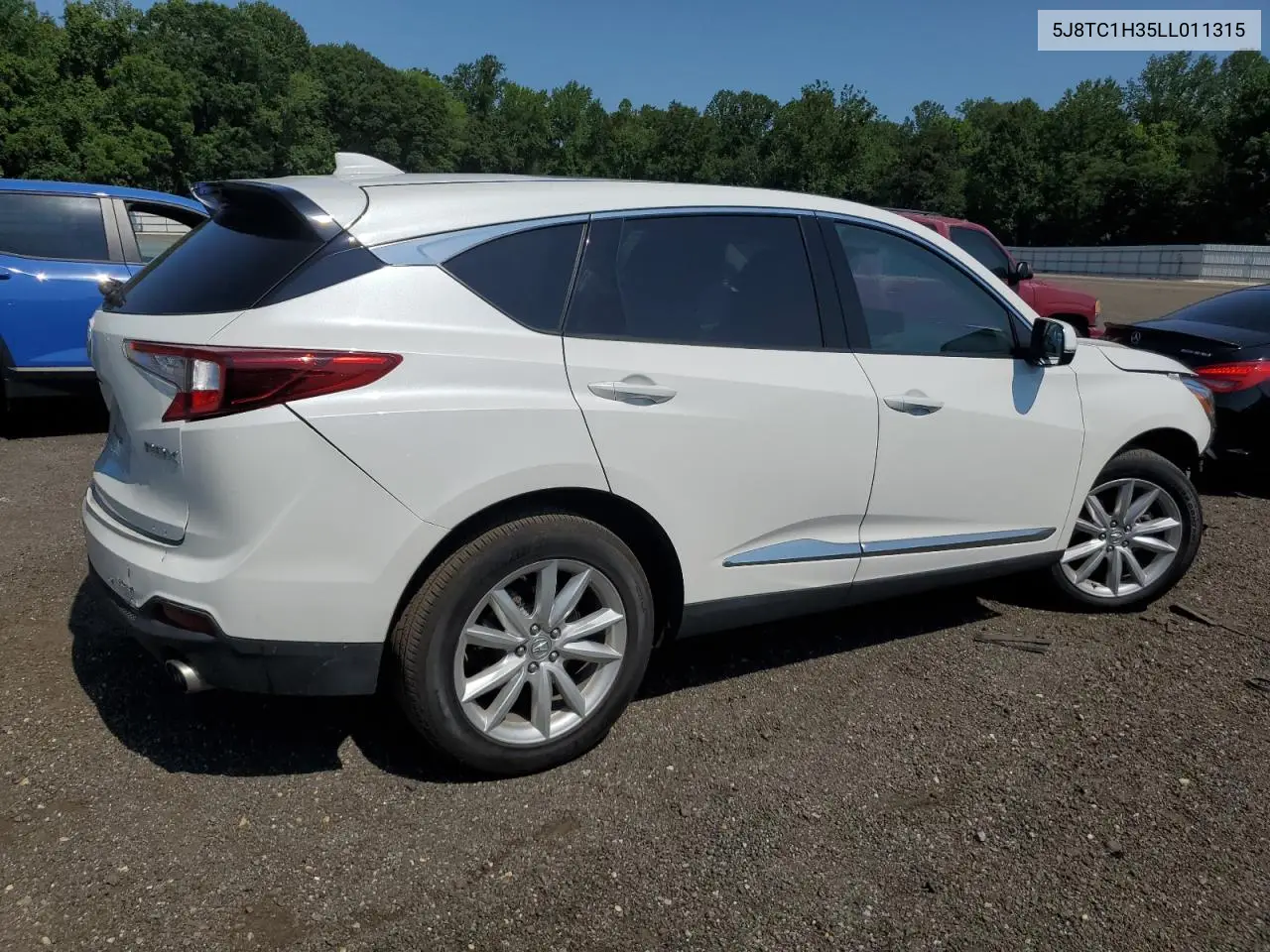 2020 Acura Rdx VIN: 5J8TC1H35LL011315 Lot: 62421305