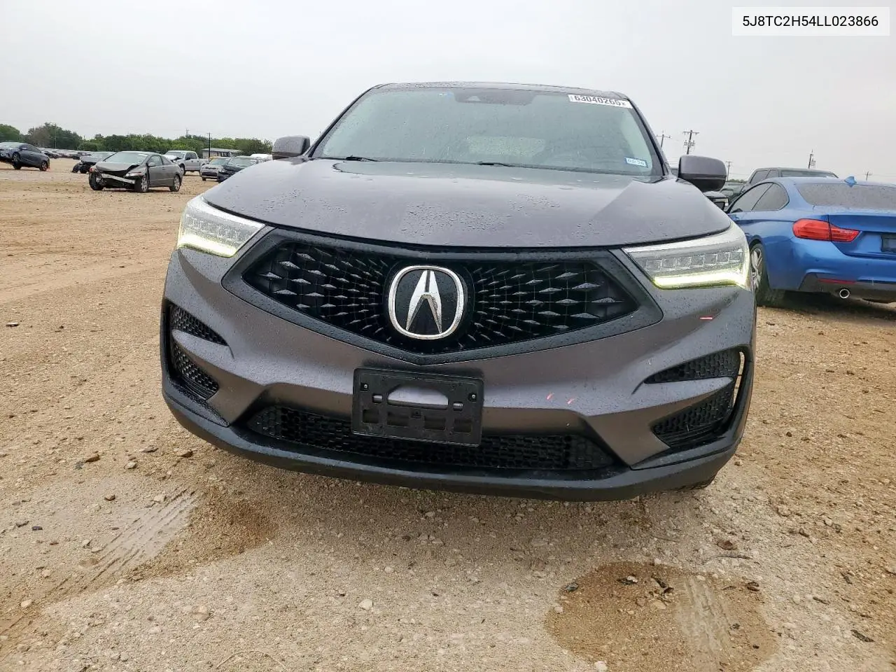 2020 Acura Rdx Technology VIN: 5J8TC2H54LL023866 Lot: 63040265