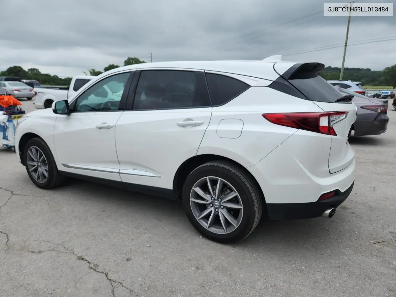 2020 Acura Rdx Technology VIN: 5J8TC1H53LL013484 Lot: 63341415