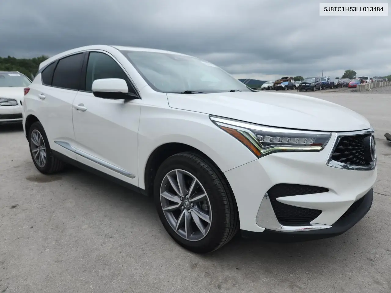 2020 Acura Rdx Technology VIN: 5J8TC1H53LL013484 Lot: 63341415