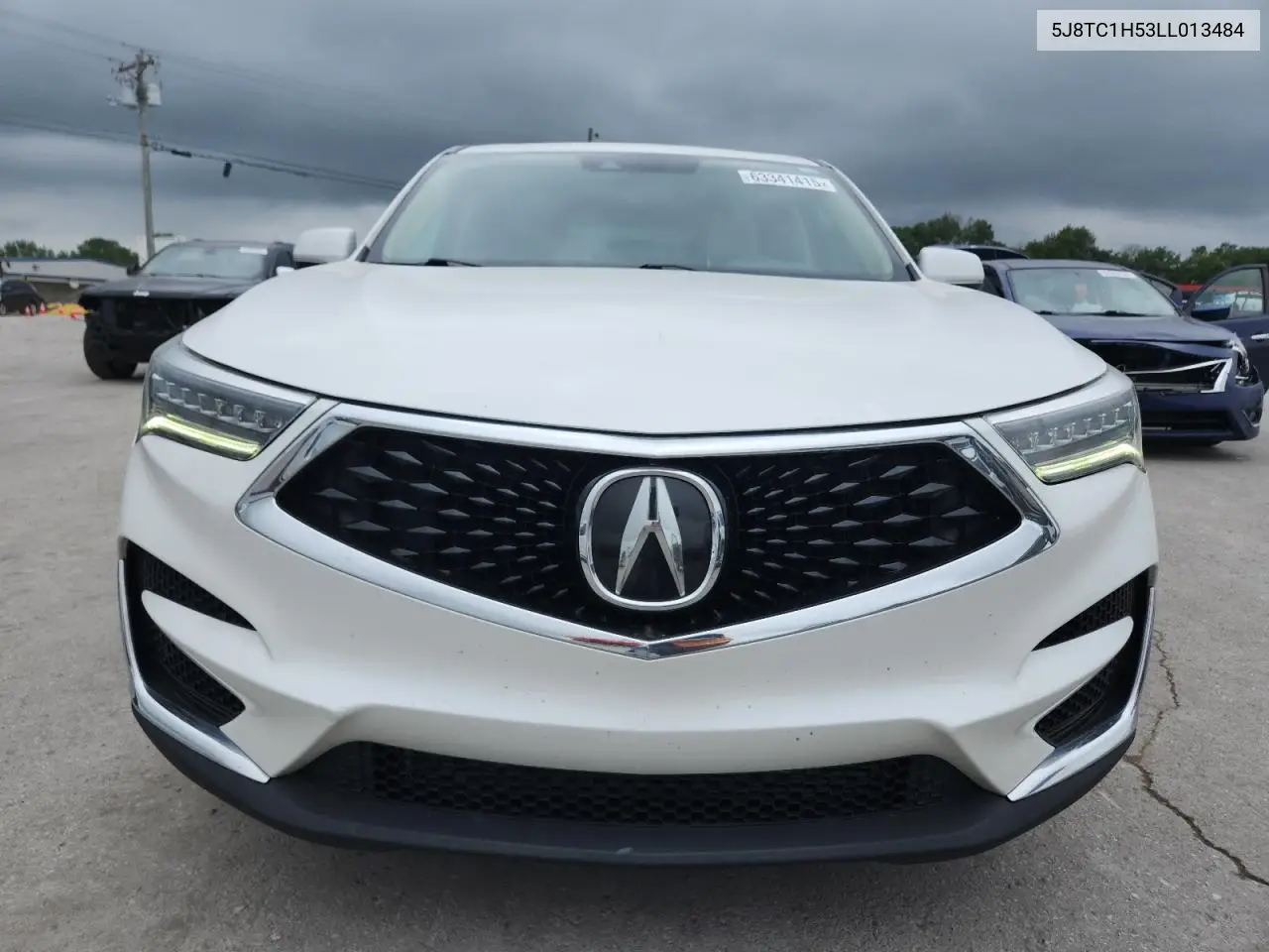 2020 Acura Rdx Technology VIN: 5J8TC1H53LL013484 Lot: 63341415