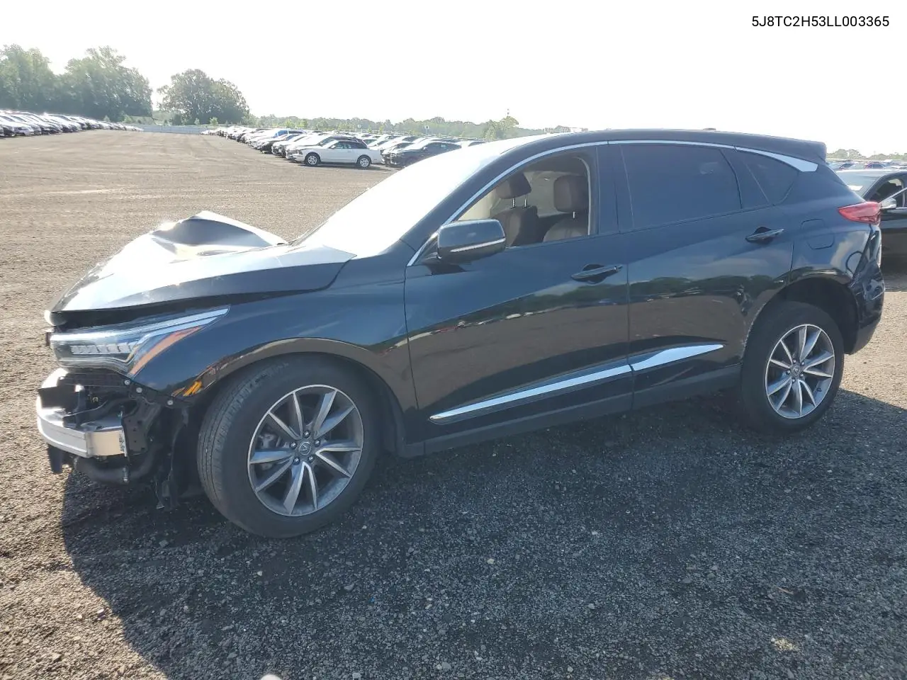 2020 Acura Rdx Technology VIN: 5J8TC2H53LL003365 Lot: 63967245