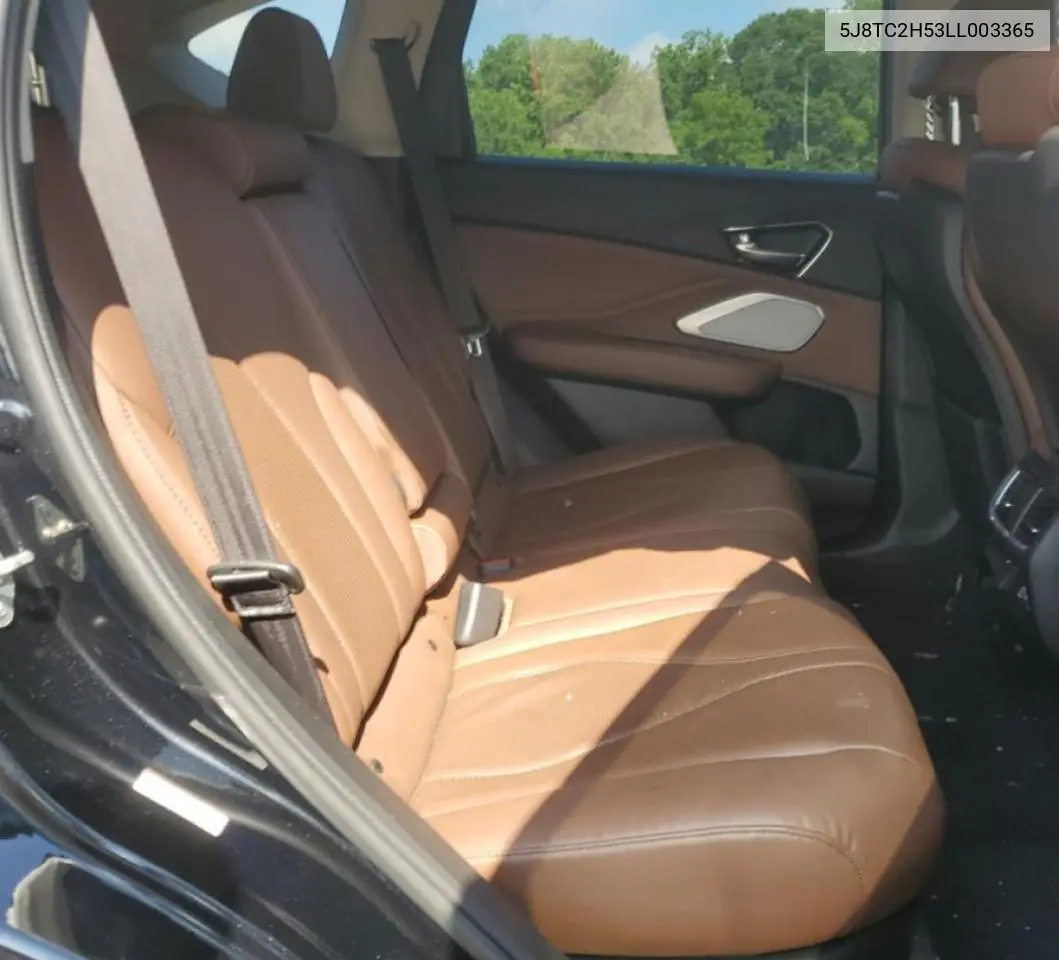 2020 Acura Rdx Technology VIN: 5J8TC2H53LL003365 Lot: 63967245