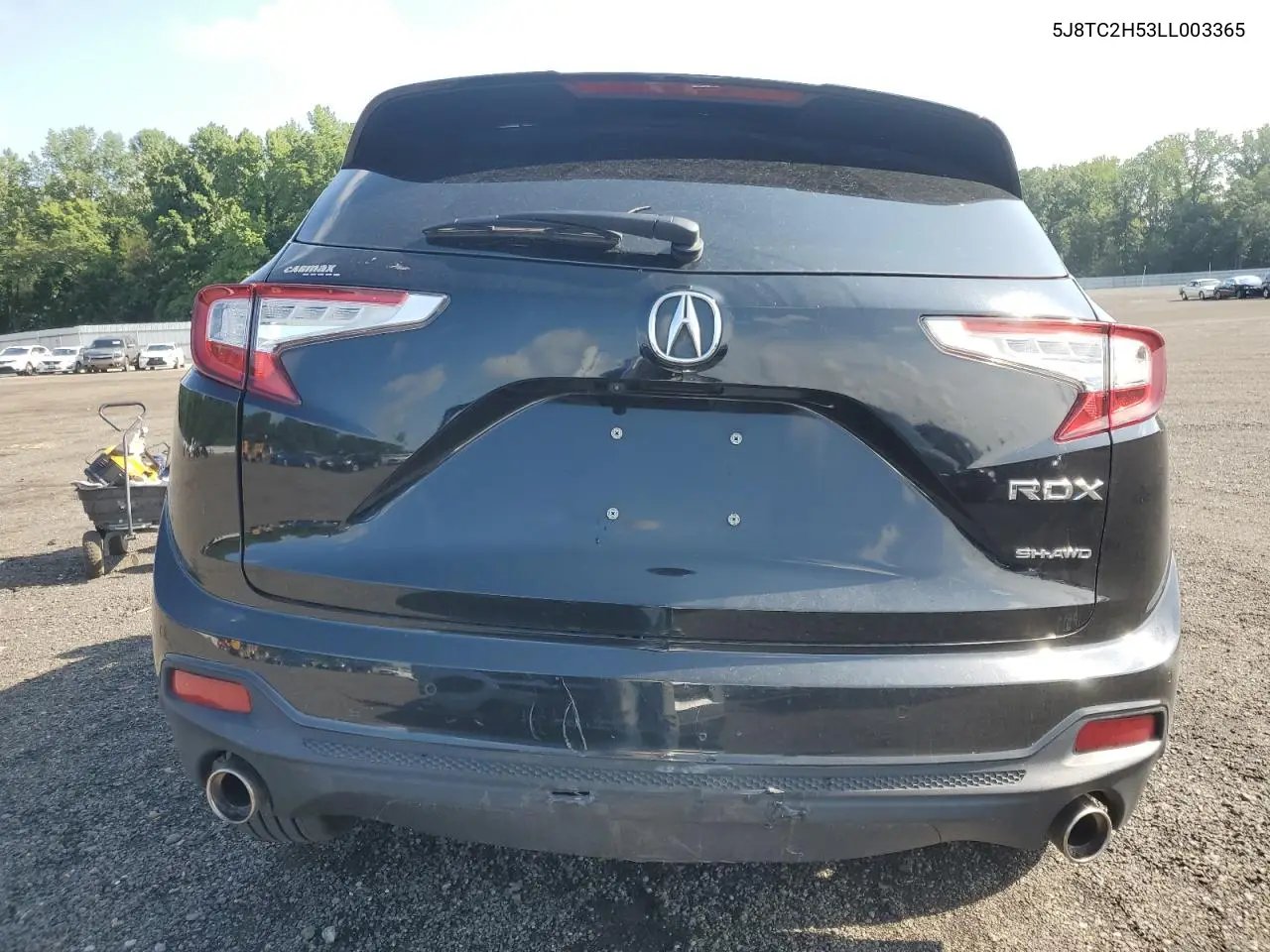 2020 Acura Rdx Technology VIN: 5J8TC2H53LL003365 Lot: 63967245
