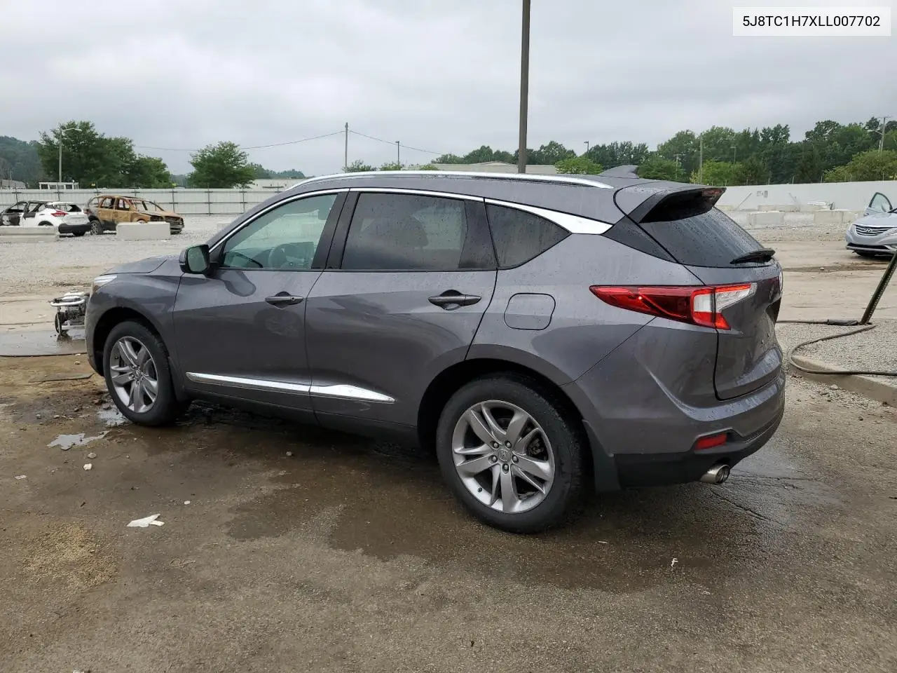 2020 Acura Rdx Advance VIN: 5J8TC1H7XLL007702 Lot: 64098545