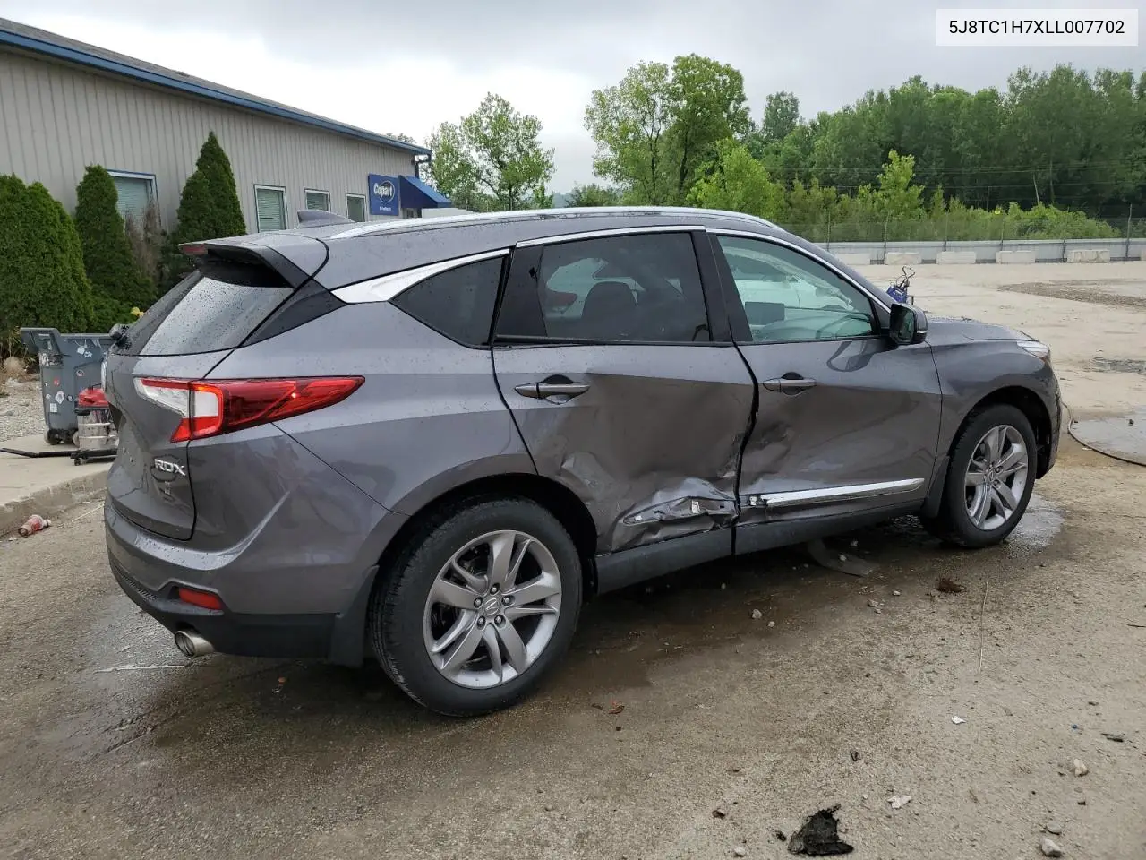 2020 Acura Rdx Advance VIN: 5J8TC1H7XLL007702 Lot: 64098545