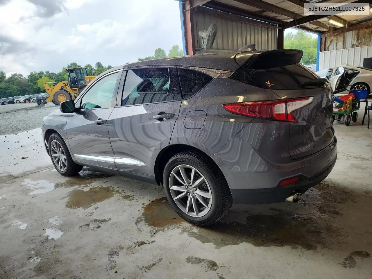 2020 Acura Rdx Technology VIN: 5J8TC2H52LL007326 Lot: 64761485