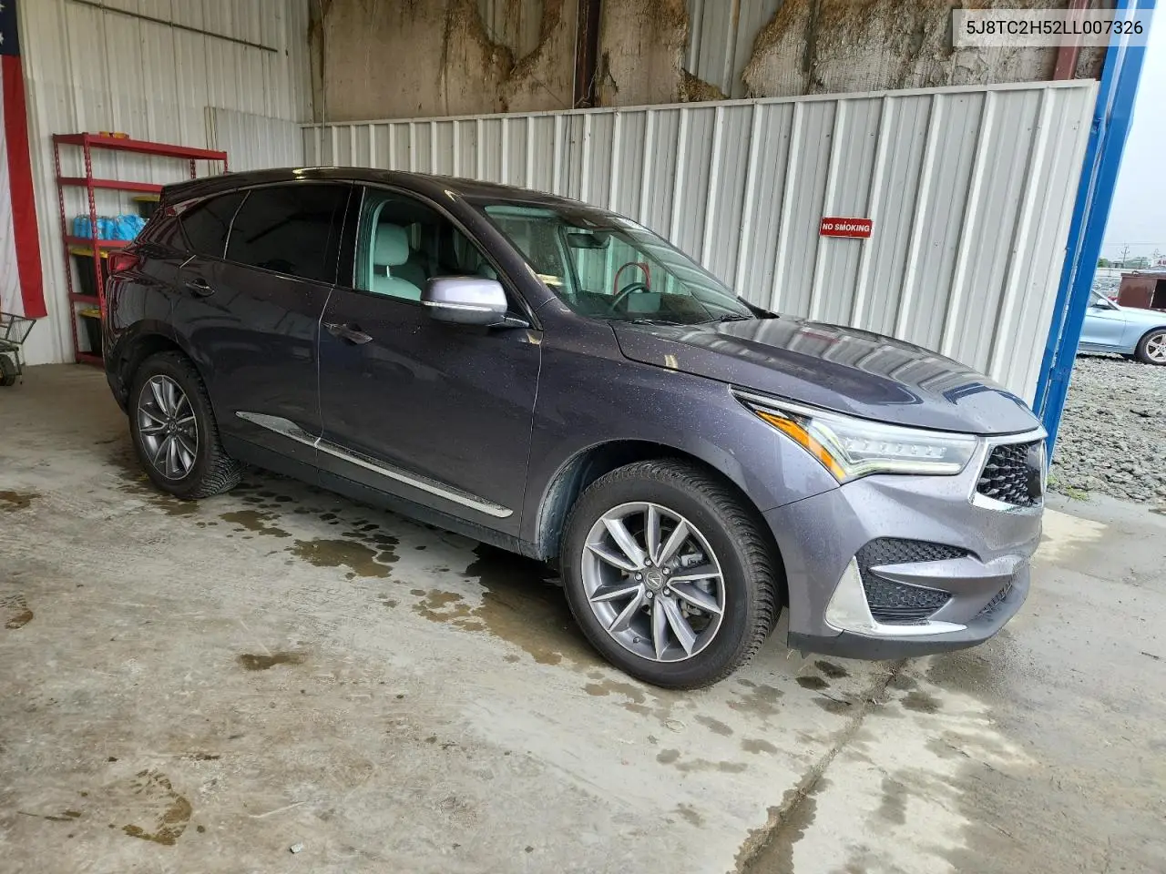 2020 Acura Rdx Technology VIN: 5J8TC2H52LL007326 Lot: 64761485