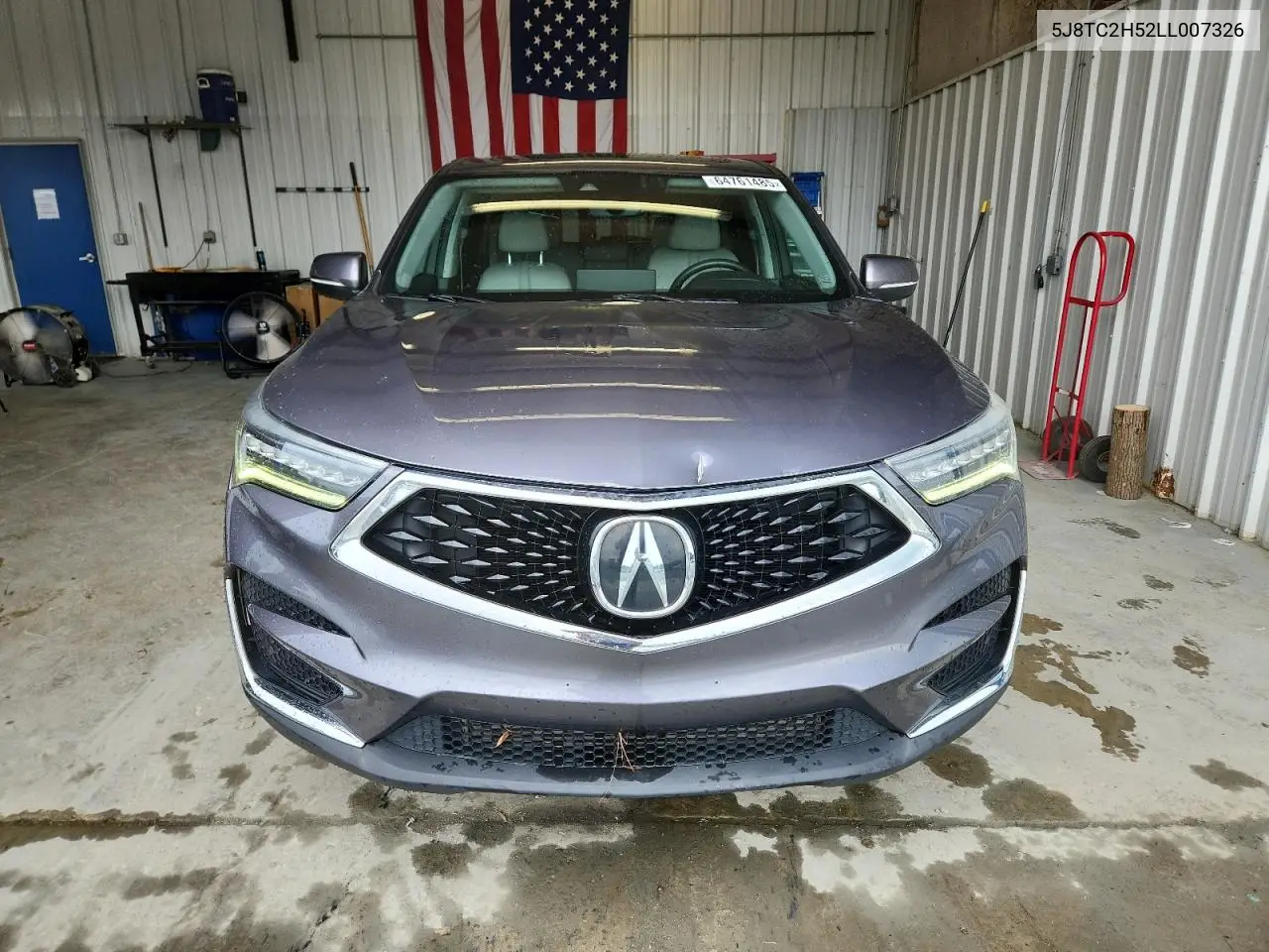 2020 Acura Rdx Technology VIN: 5J8TC2H52LL007326 Lot: 64761485
