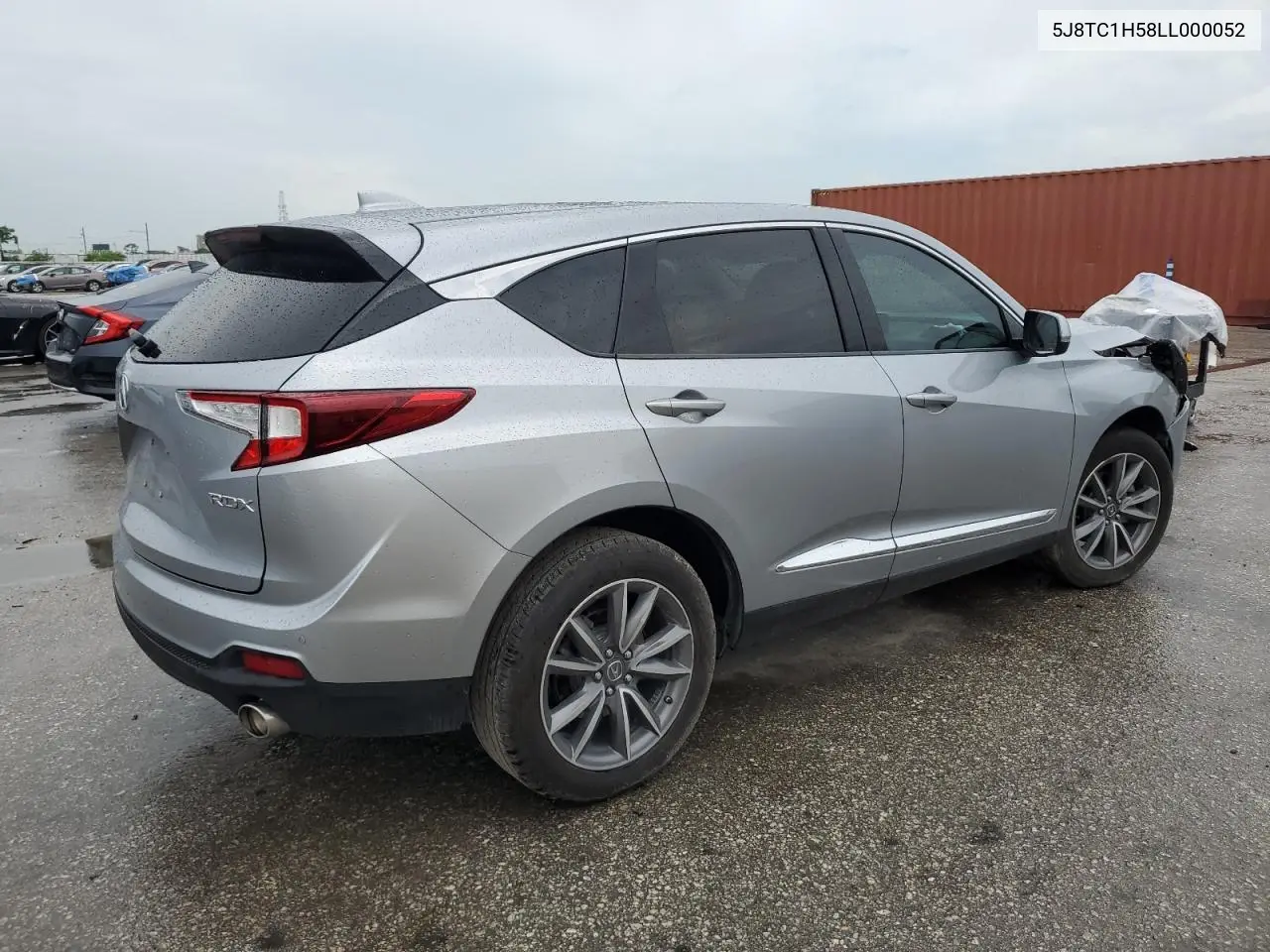 2020 Acura Rdx Technology VIN: 5J8TC1H58LL000052 Lot: 64983085