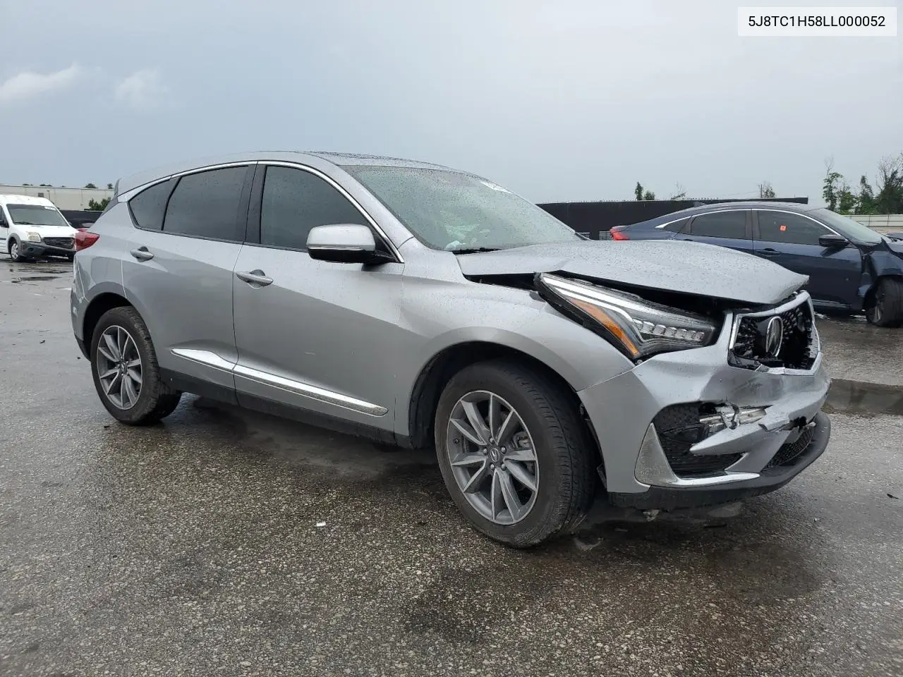 2020 Acura Rdx Technology VIN: 5J8TC1H58LL000052 Lot: 64983085