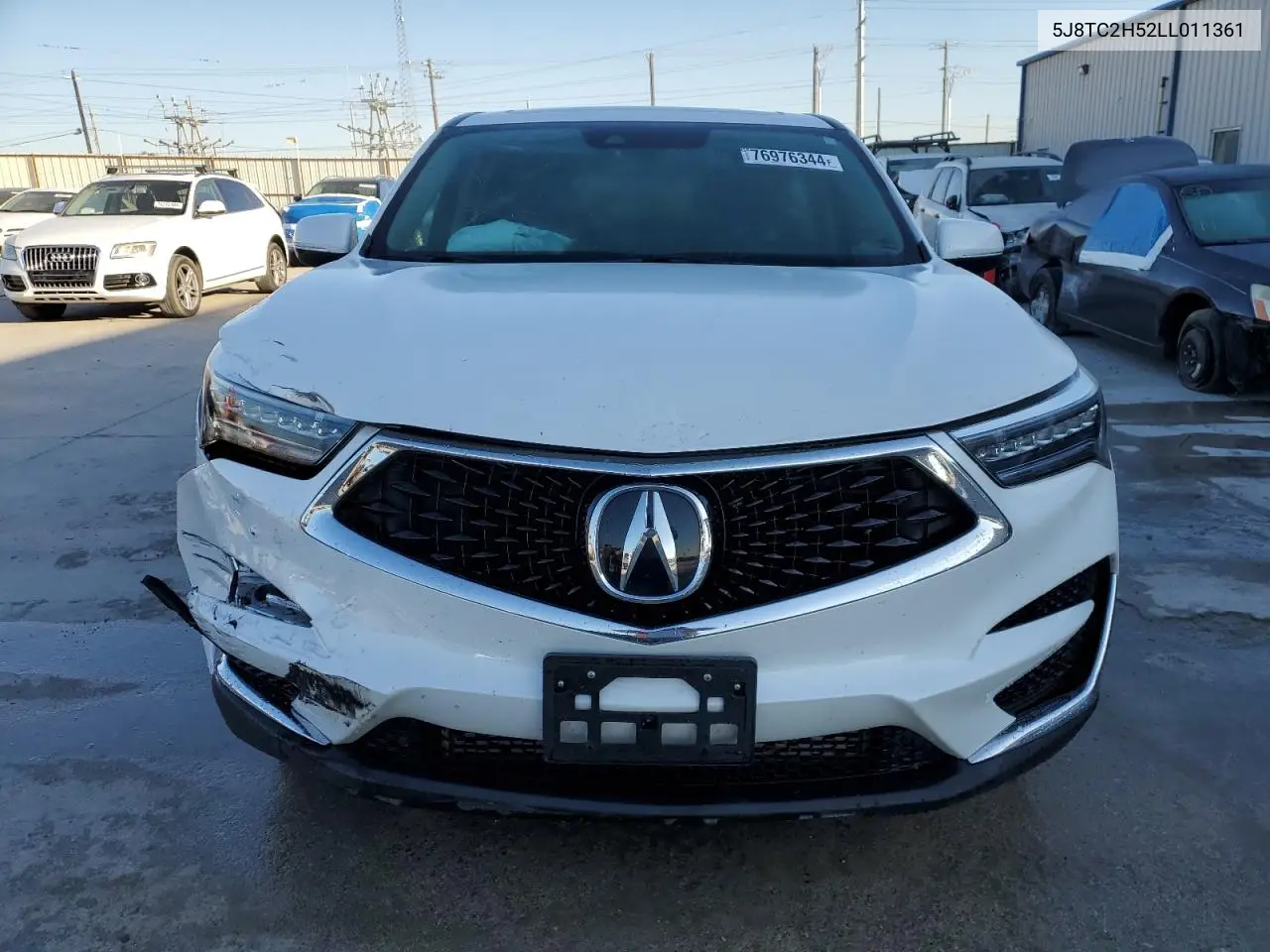 2020 Acura Rdx Technology VIN: 5J8TC2H52LL011361 Lot: 76976344