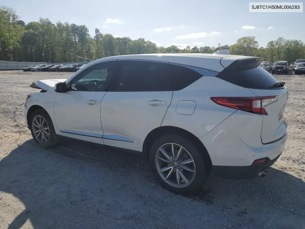 2021 Acura Rdx Technology VIN: 5J8TC1H50ML006283 Lot: 51819465