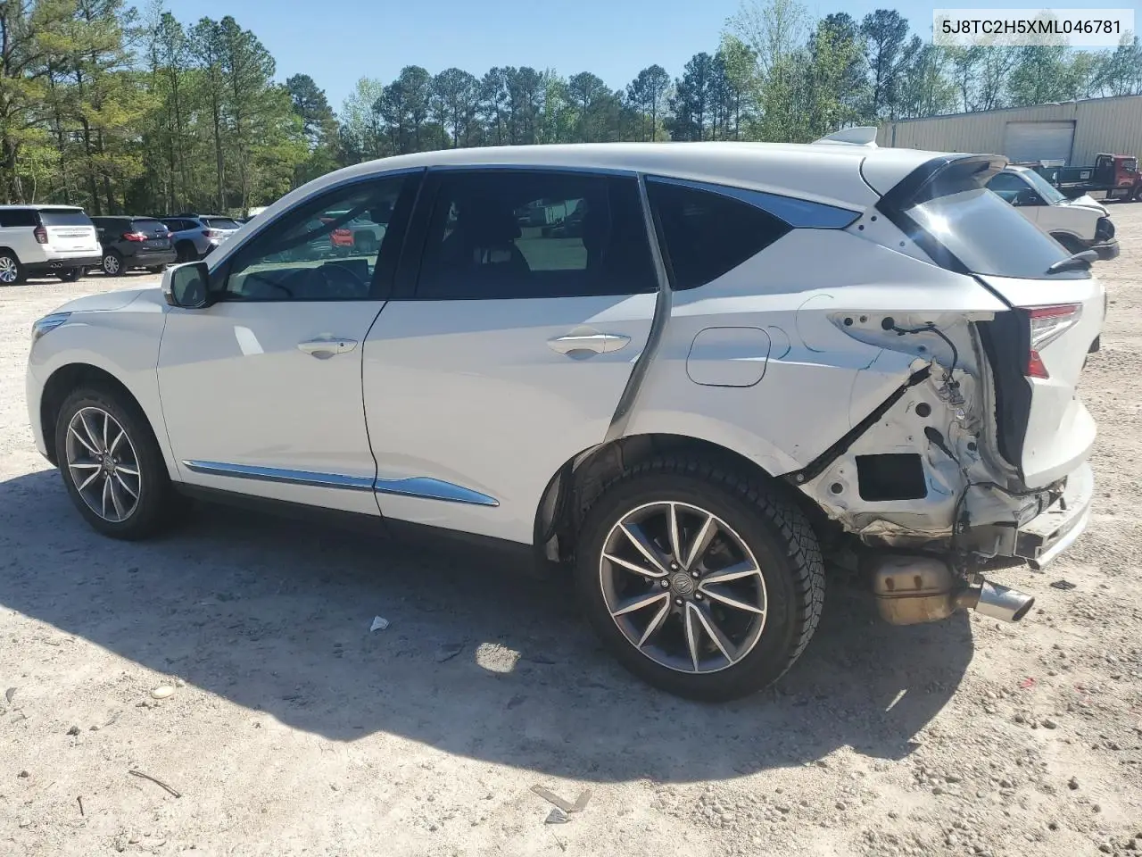 2021 Acura Rdx Technology VIN: 5J8TC2H5XML046781 Lot: 52187775